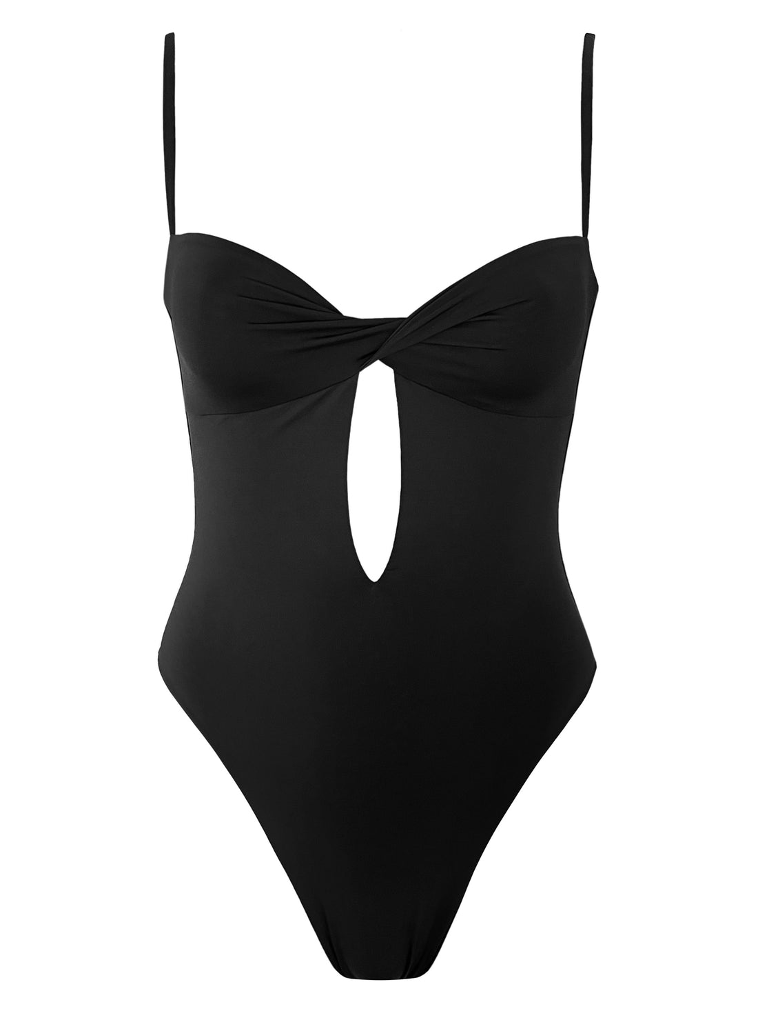 SLATE SWIM PHOENIX ONE PIECE - BLACK