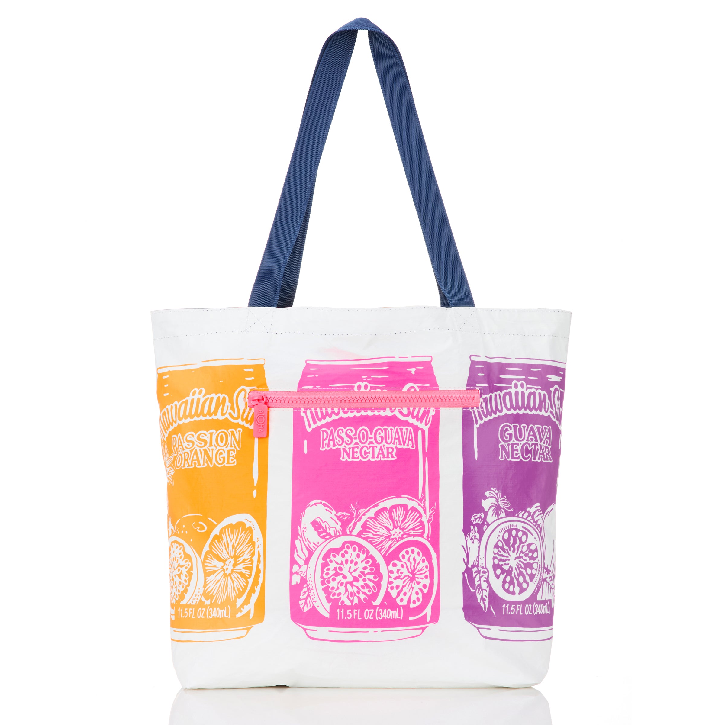 ALOHA COLLECTION REVERSIBLE TOTE / HAWAIIAN SUN SUMMERTIME / POG