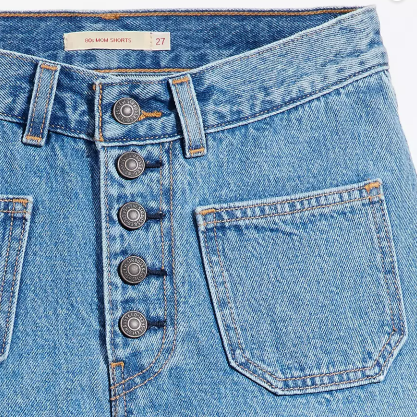 LEVIS 80s MOM PATCH POCKET - IN PATCHES