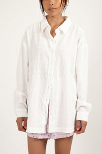 RHYTHM SHORE OVERSIZED SHIRT | WHITE
