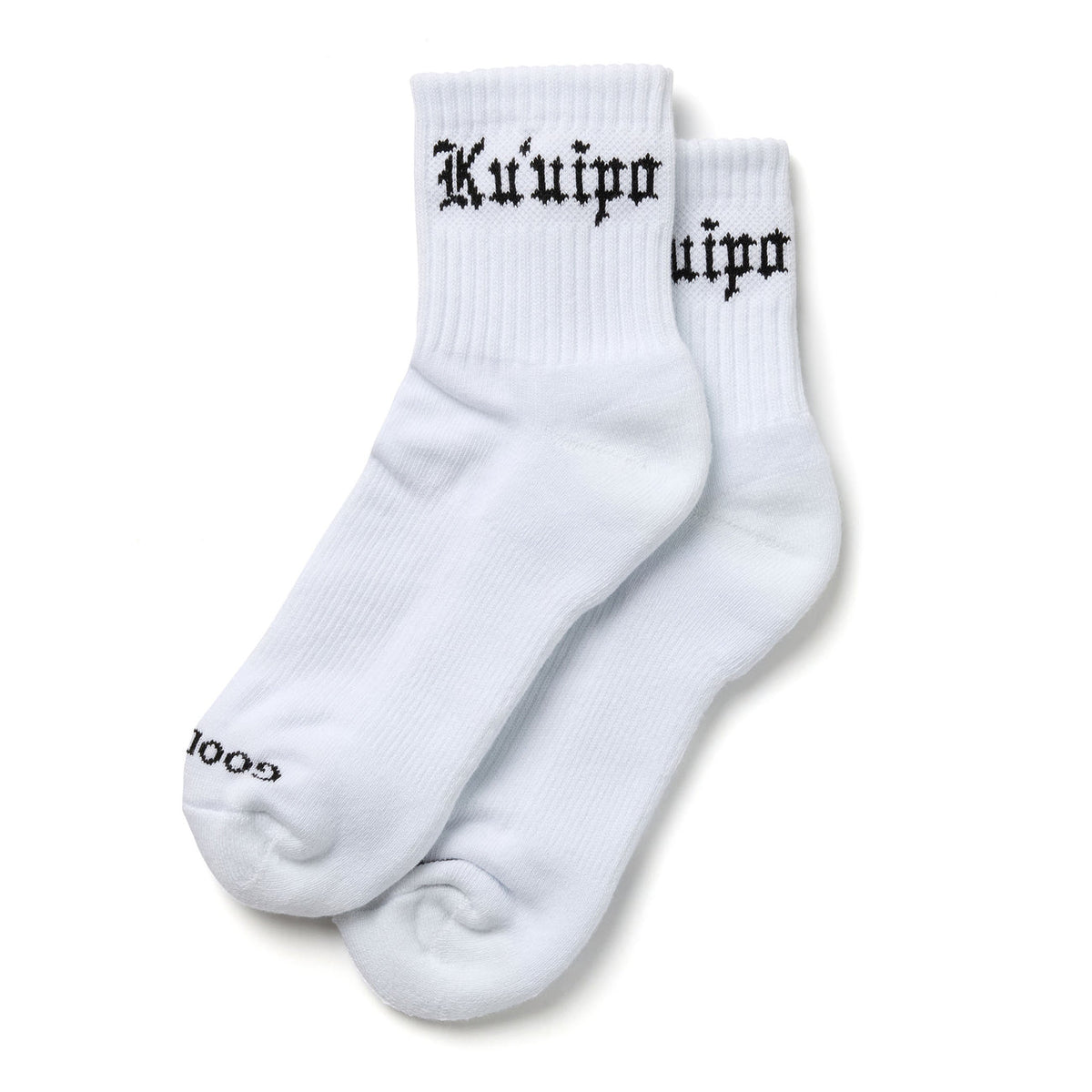 ALOHA COLLECTION KUUIPO SHORTIE SOCK / BLACK