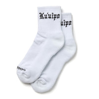 ALOHA COLLECTION KUUIPO SHORTIE SOCK / BLACK