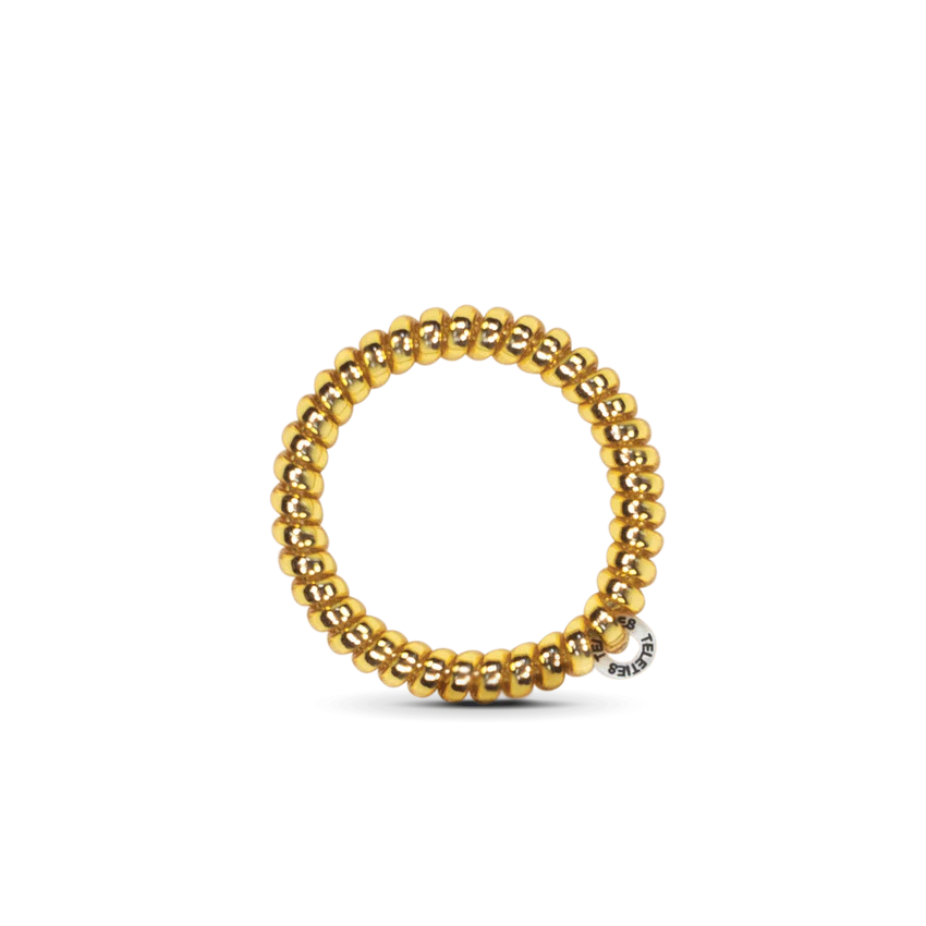 TELETIES HAIR TIE SMALL - SUNSET GOLD