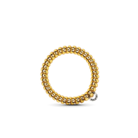 TELETIES HAIR TIE SMALL - SUNSET GOLD