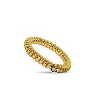 TELETIES HAIR TIE SMALL - SUNSET GOLD