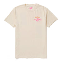 ALOHA COLLECTION TEE / HAWAIIAN SUN SUMMERTIME / NATURAL