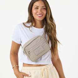 ALOHA COLLECTION KEEP IT LIGHT HIP PACK / MONOCHROME / TAUPE