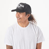 ALOHA COLLECTION TRUCKER HAT / BLACK