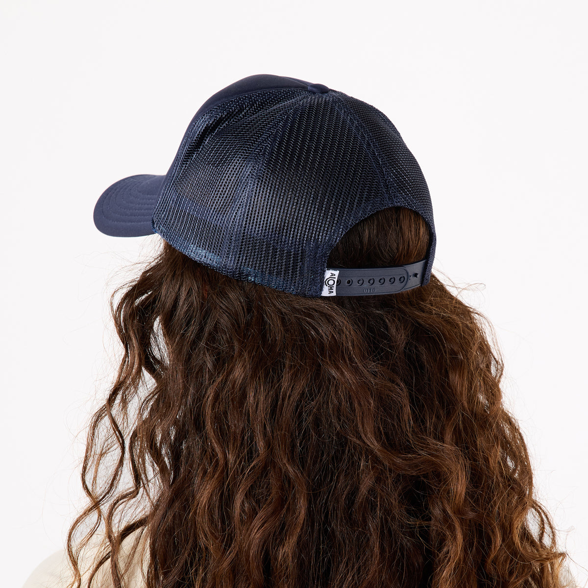 ALOHA COLLECTION TRUCKER HAT / HAWAIIAN SUN SUMMERTIME / NAVY