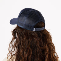 ALOHA COLLECTION TRUCKER HAT / HAWAIIAN SUN SUMMERTIME / NAVY
