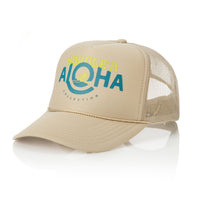 ALOHA COLLECTION TRUCKER HAT / HOKULEA / TIDE/SANDSTONE