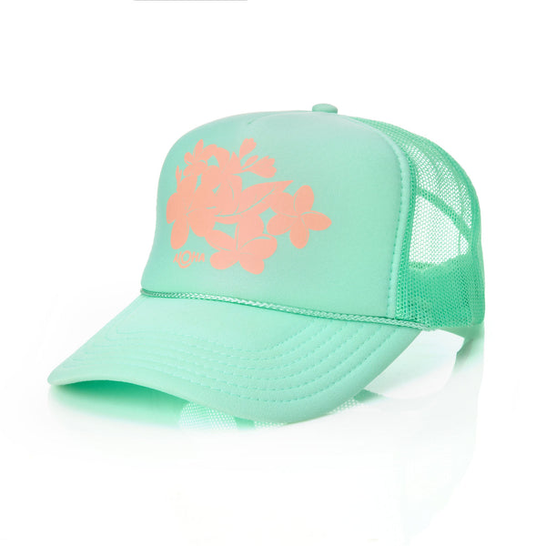 ALOHA COLLECTION TRUCKER HAT / MELIA / SPLASH