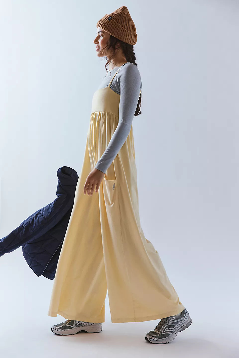 FREE PEOPLE MOVEMENT HOT SHOT STRAPPY ONESIE 2 - SUNLIT GLOW 4582