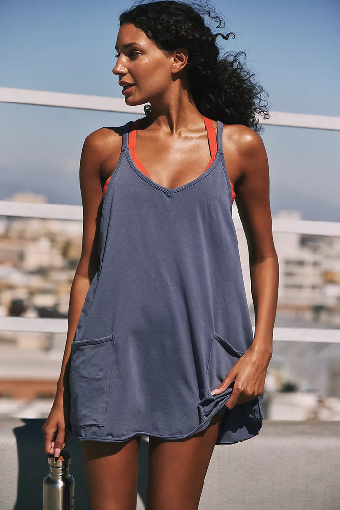 FREE PEOPLE MOVEMENT HOT SHOT MINI DRESS