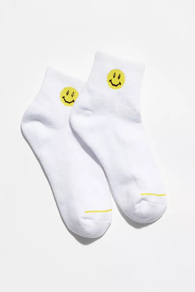 FREE PEOPLE MOVEMENT SMILING BUTI ANKLE - WHITE 5009