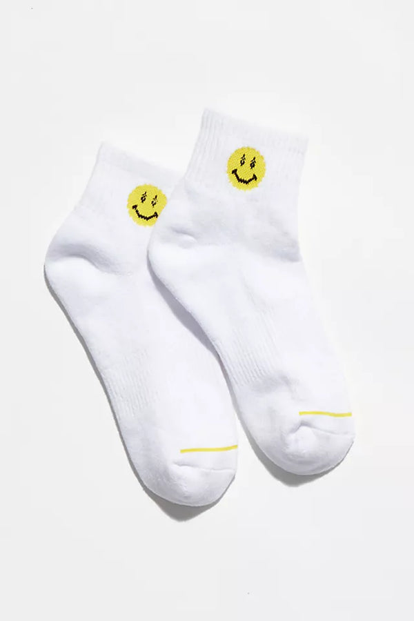 FREE PEOPLE MOVEMENT SMILING BUTI ANKLE - WHITE 5009