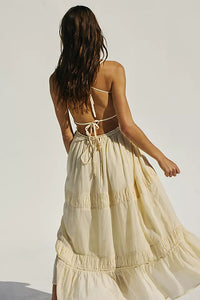 FREE PEOPLE TAKING SIDES MAXI - WET PLASTER 1102