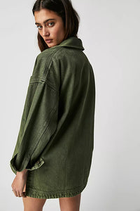 FREE PEOPLE WE THE FREE MADISON CITY DENIM TWILL JACKET - ADVENTURER 6179