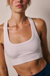 FREE PEOPLE GO TO BRA - WHITE 7830