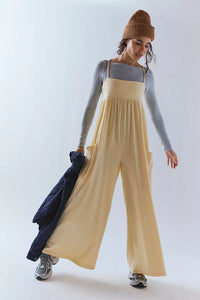 FREE PEOPLE MOVEMENT HOT SHOT STRAPPY ONESIE 2 - SUNLIT GLOW 4582