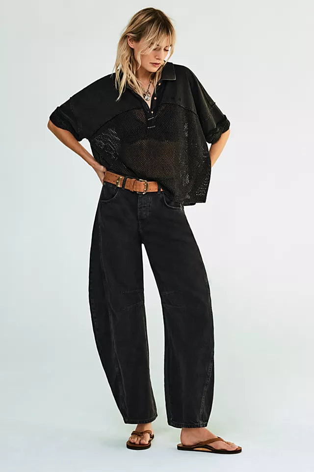 Black fashion jeans free people