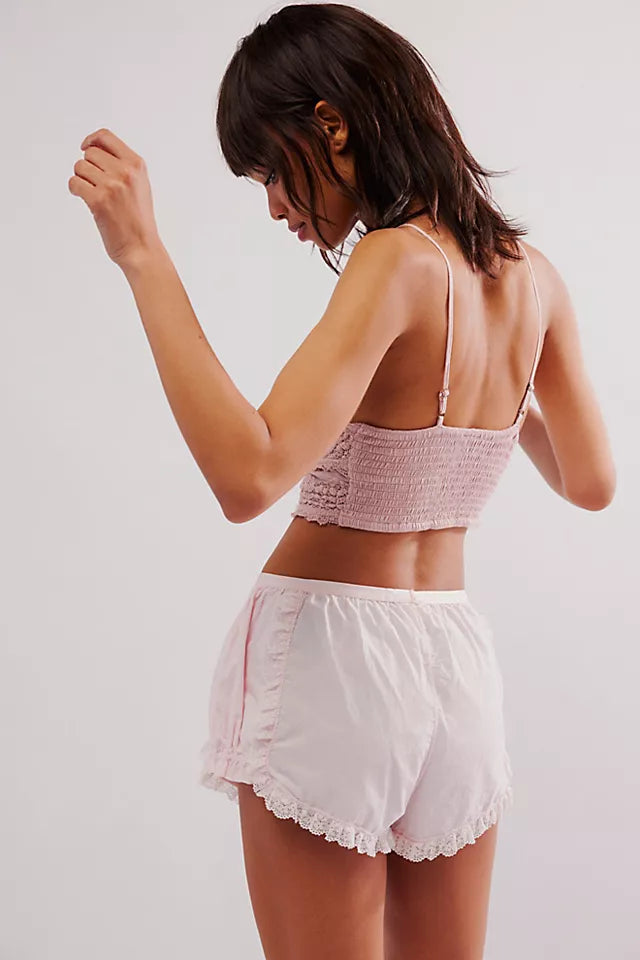 FREE PEOPLE INTIMATLEY AMINA BRALETTE - PALE MAUVE 1006