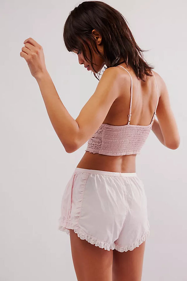 FREE PEOPLE INTIMATLEY AMINA BRALETTE - PALE MAUVE 1006