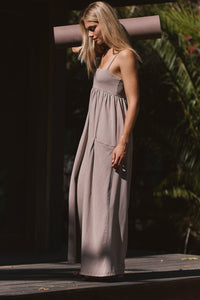 FREE PEOPLE MOVEMENT HOT SHOT STRAPPY ONESIE 2 - HICKORY 4582