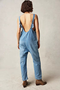 FREE PEOPLE WE THE FREE HIGH ROLLER JUMPSUIT - KANSAS 3995