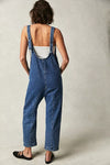FREE PEOPLE HIGH ROLLER JUMPSUIT - SAPPHIRE BLUE 3995