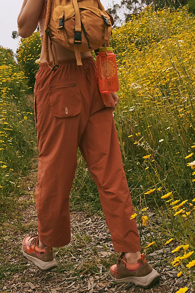 FREE PEOPLE MOVEMENT FLY BY NIGHT PANTS - RED EARTH 4282