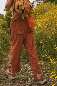 FREE PEOPLE MOVEMENT FLY BY NIGHT PANTS - RED EARTH 4282