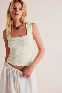 FREE PEOPLE INTIMATELY LOVE LETTER CAMI - IVORY