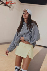 FREE PEOPLE HOT SHOT MINI SKORT - SUNLIT GLOW 7086