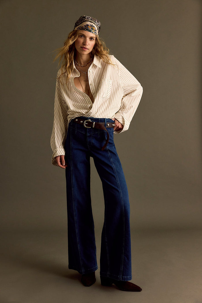 FREE PEOPLE WE THE FREE LIBRE WIDE LEG - LOCK AND KEY 7752