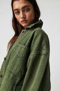 FREE PEOPLE WE THE FREE MADISON CITY DENIM TWILL JACKET - ADVENTURER 6179