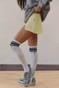 FREE PEOPLE HOT SHOT MINI SKORT - SUNLIT GLOW 7086