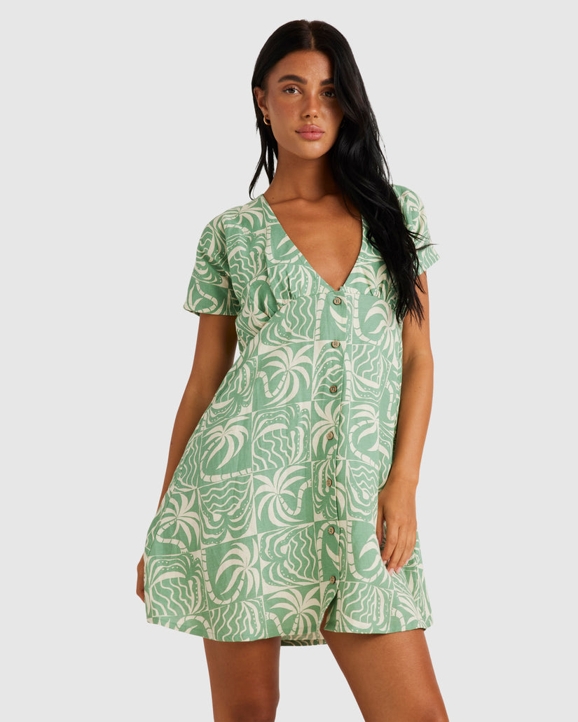 RVCA EXOTICA UNDERSTATED II DRESS - GGV0