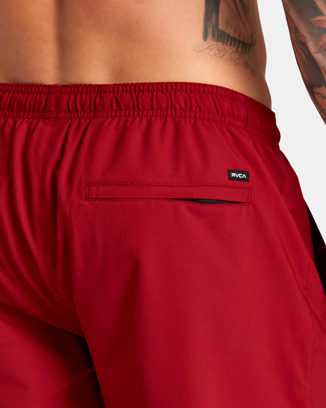 RVCA YOGGER STRETCH ELASTIC SHORTS 17" - CAR