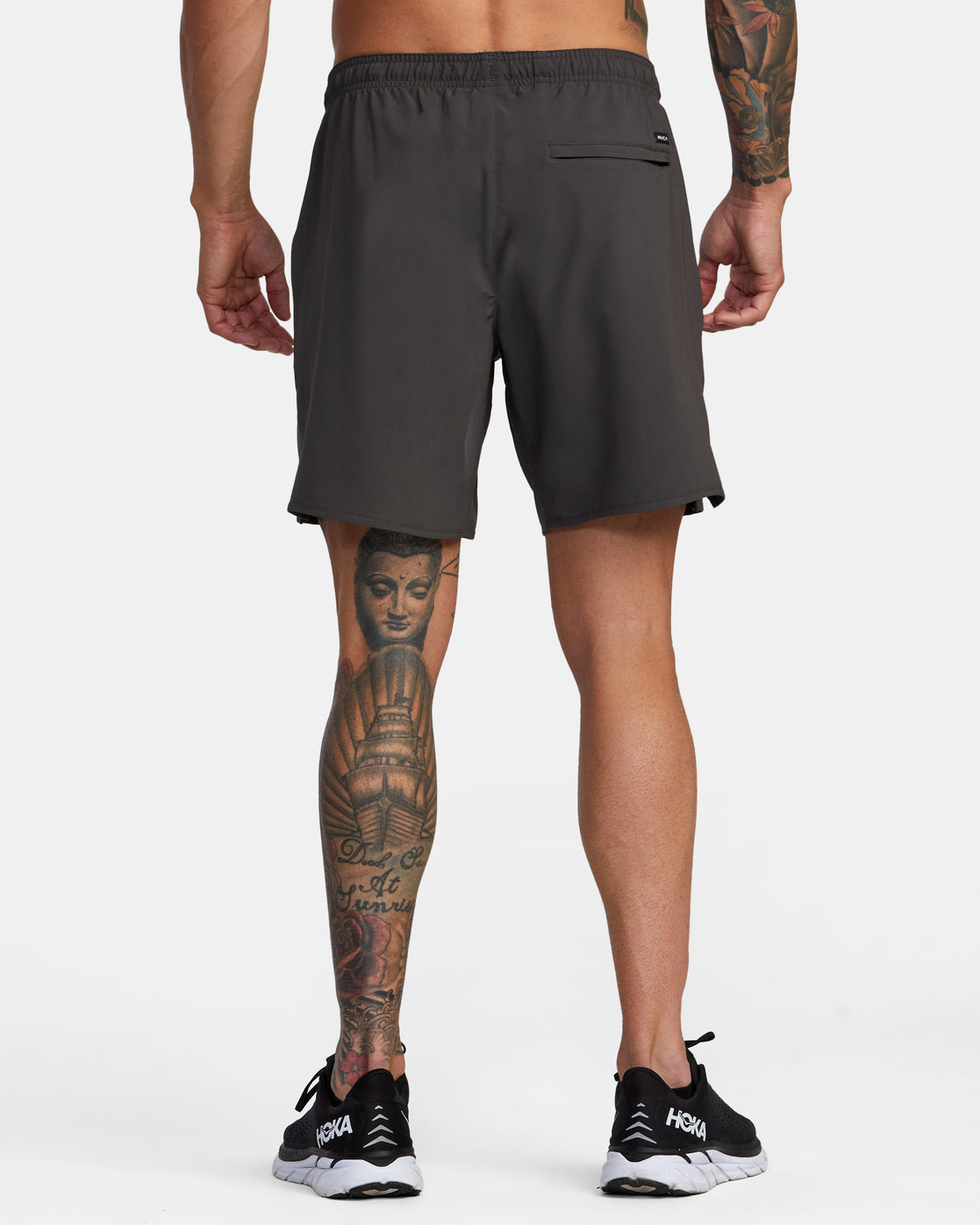 RVCA YOGGER STRETCH ATHLETIC SHORTS 17' - SLT