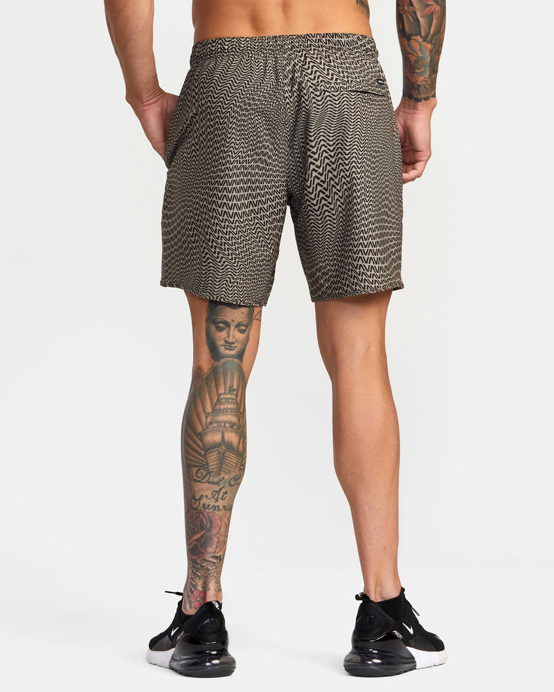 RVCA YOGGER STRETCH ATHLETIC SHORTS 17' - TMB6