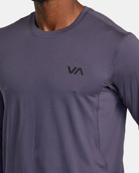 RVCA SPORT VENT LONG SLEEVE TEE - KRB0