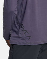 RVCA SPORT VENT LONG SLEEVE TEE - KRB0