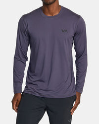 RVCA SPORT VENT LONG SLEEVE TEE - KRB0