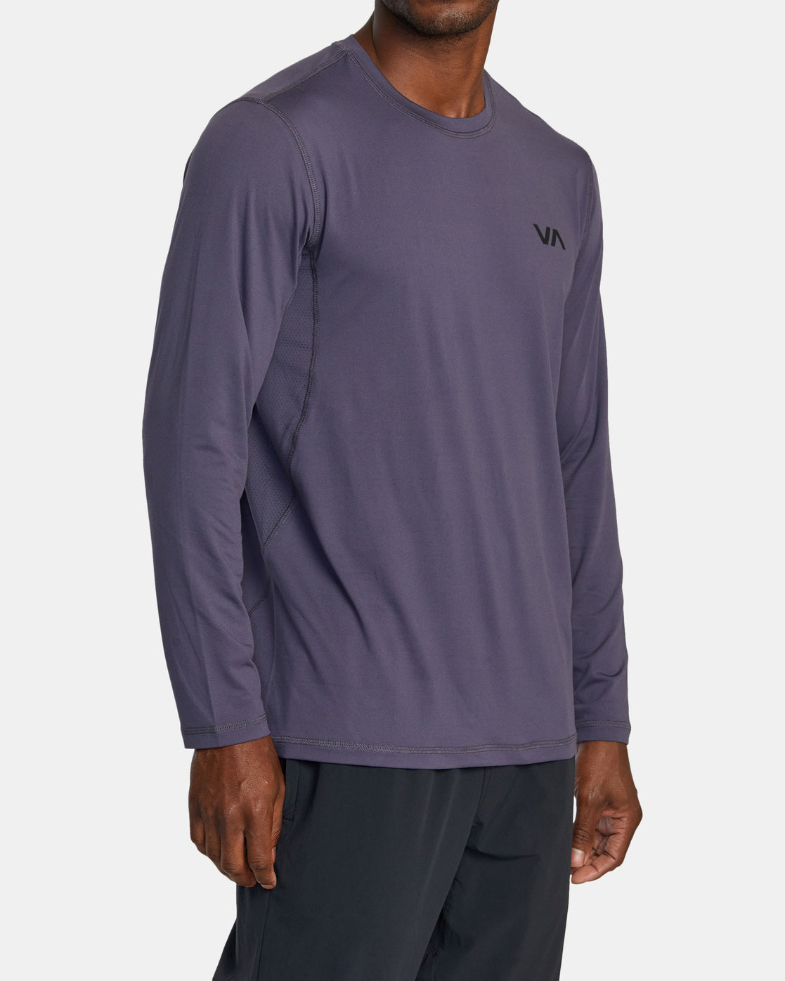 RVCA SPORT VENT LONG SLEEVE TEE - KRB0