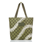 ALOHA COLLECTION REVERSIBLE TOTE / OVERLEI / LIMU/OLIVE