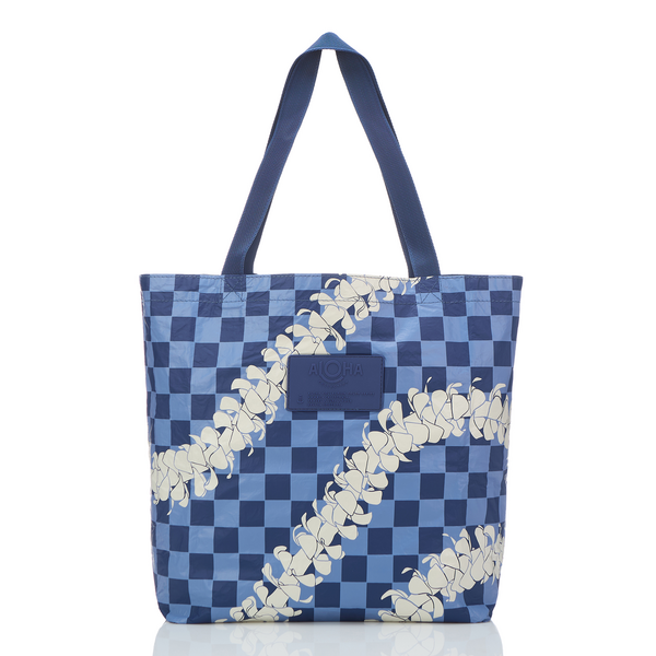 ALOHA COLLECTION REVERSIBLE TOTE / OVERLEI / CURRENT/NAVY