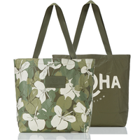 ALOHA COLLECTION REVERSIBLE TOTE / GINGER CAMO / SCOL