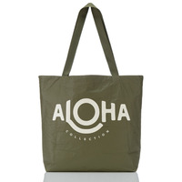 ALOHA COLLECTION REVERSIBLE TOTE / GINGER CAMO / SCOL