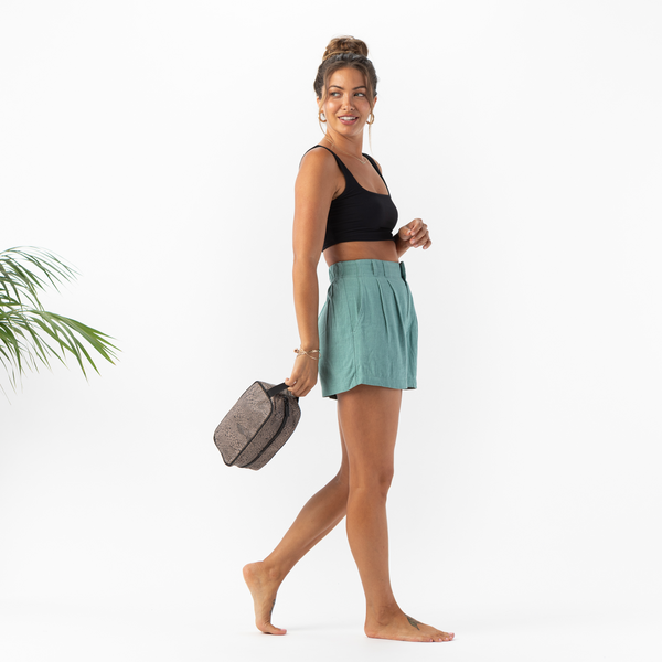 ALOHA COLLECTION DOPP / PYTHON / ESPRESSO BLACK – Work It Out